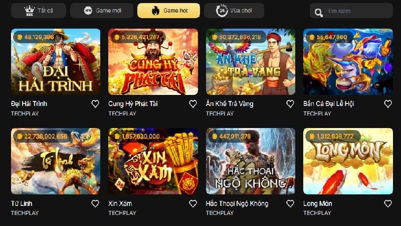 Nổ hũ Vibet cung cấp đa dạng game
