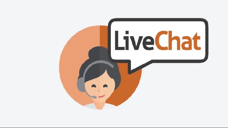 Liên hệ Vibet qua live chat đơn giản