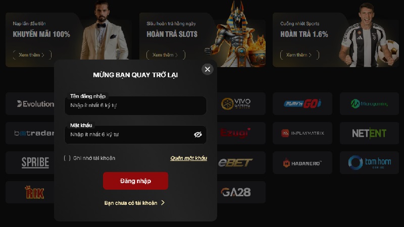 Bảo mật thông tin khi đăng ký Vibet