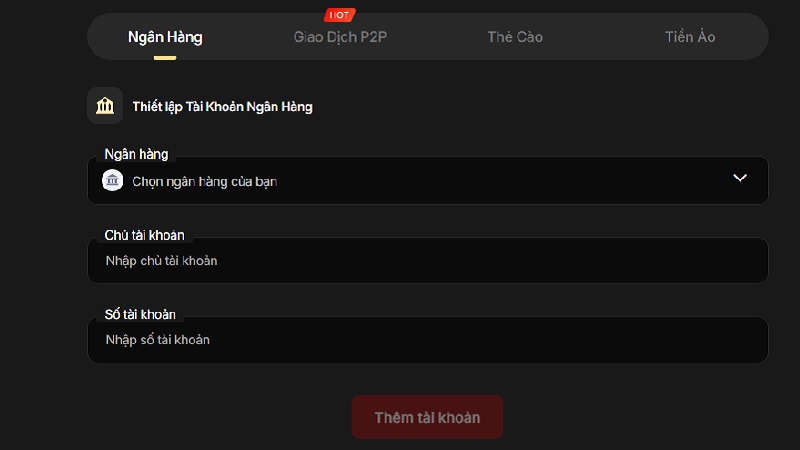 Hướng dẫn Vibet rút tiền thành công