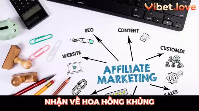 Hoa hồng chiết khấu nhận được tỷ lệ cao